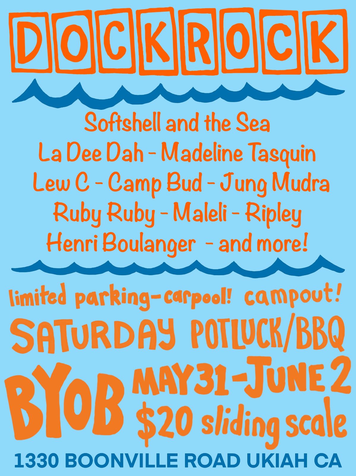 Dock Rock 2024 Poster